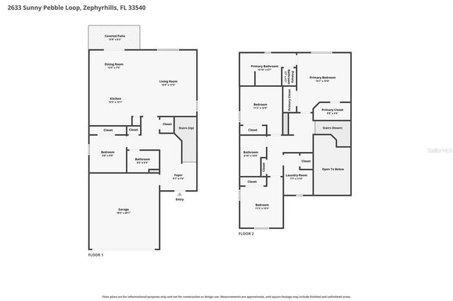 2633 SUNNY PEBBLE LOOP, Zephyrhills, FL 33540