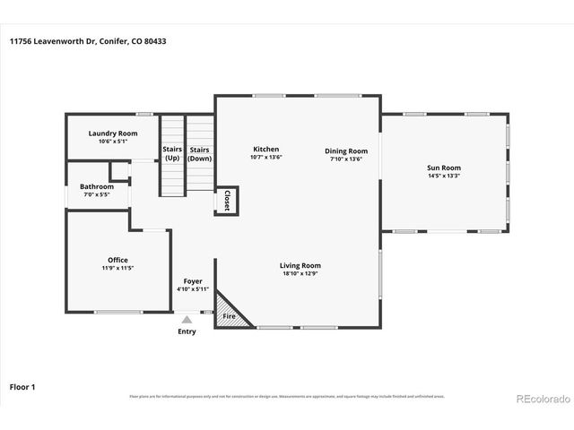 11756 Leavenworth Dr, Conifer, CO 80433