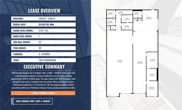 2605 Storage Parkway 4, Rogers, AR 72756