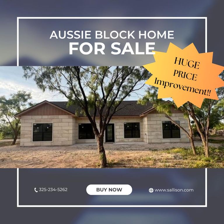 Image 1 of property listing at 1256 Stone Ledge Lane, San Angelo, TX 76904