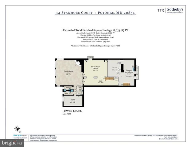 14 STANMORE CT, Potomac, MD 20854