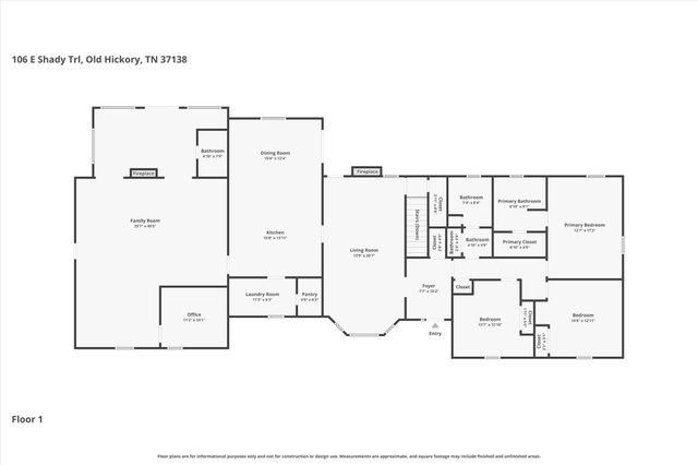 106 E Shady Trl, Old Hickory, TN 37138