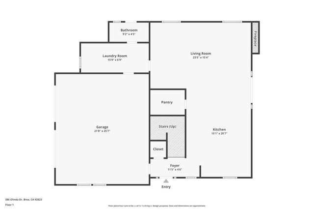 386 Olinda Drive, Brea, CA 92823