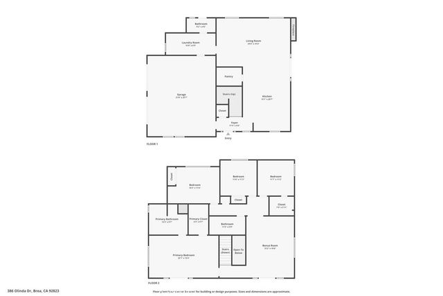 386 Olinda Drive, Brea, CA 92823