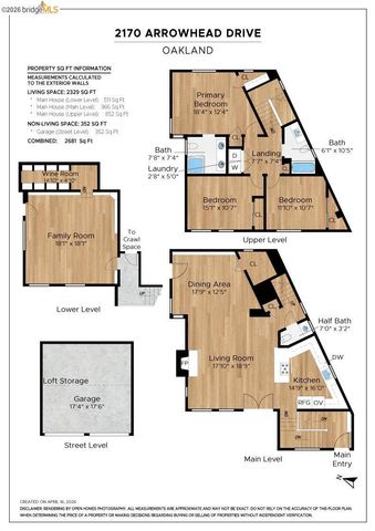 2170 Arrowhead Dr, Oakland, CA 94611