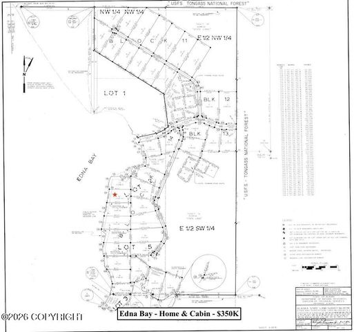 L10 B14 Edna Bay, Edna Bay, AK 99950
