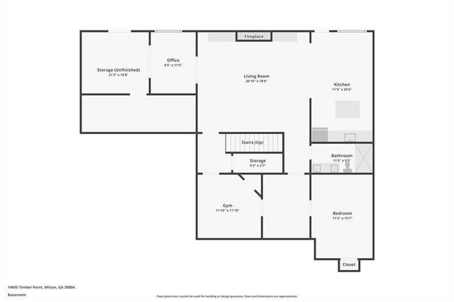 14695 Timber Point, Milton, GA 30004