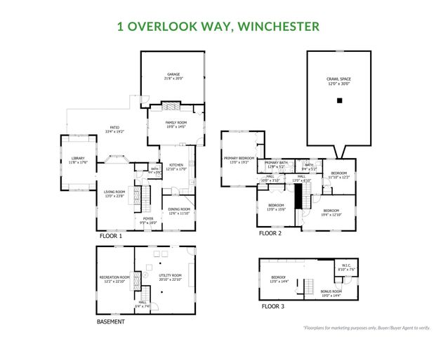 1 Overlook Way, Winchester, MA 01890