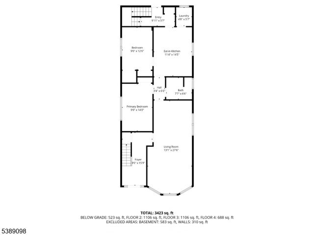 36 6Th St, Harrison Town, NJ 07029
