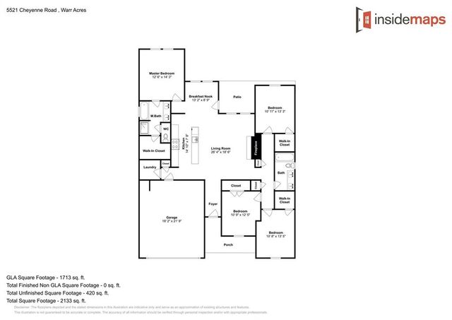 5521 Cheyenne Road, Warr Acres, OK 73132