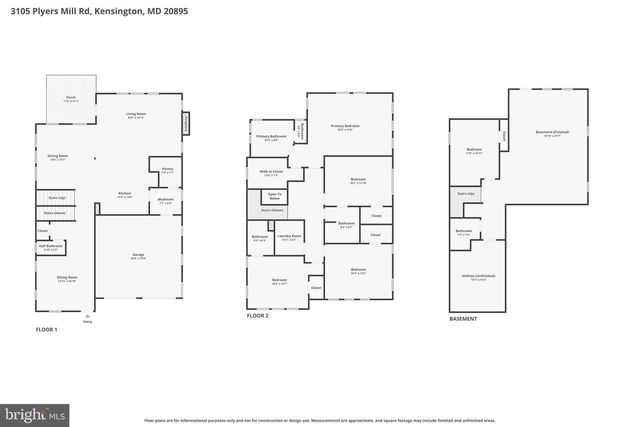 3105 PLYERS MILL RD, Kensington, MD 20895