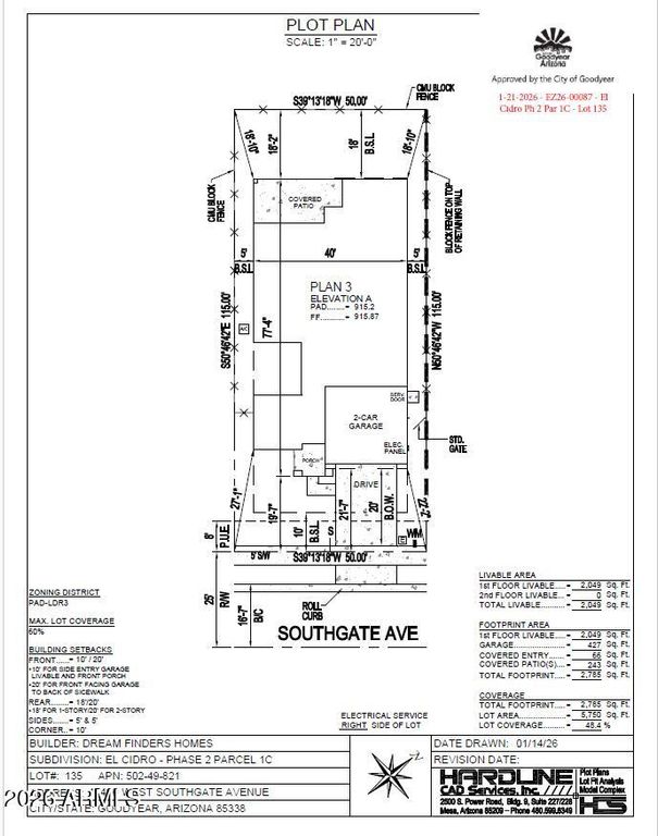 17490 W SOUTHGATE Avenue, Goodyear, AZ 85338 — photo 4