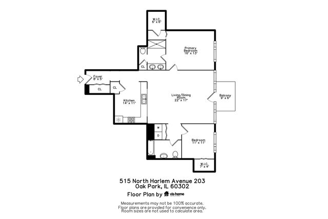 515 N Harlem Avenue 203, Oak Park, IL 60302