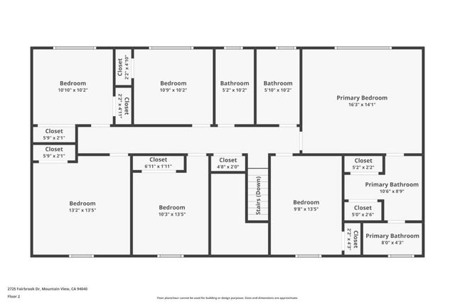 2725 Fairbrook Drive, Mountain View, CA 94040