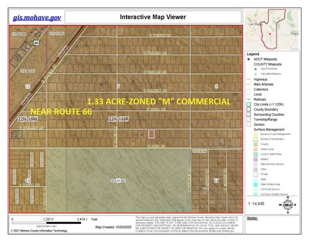 0 E Stearns Road, Kingman, AZ 86401