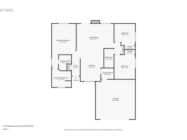 41 SANDALWOOD Loop, Creswell, OR 97426