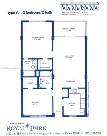 117 Royal Park Drive 2A, Oakland Park, FL 33309