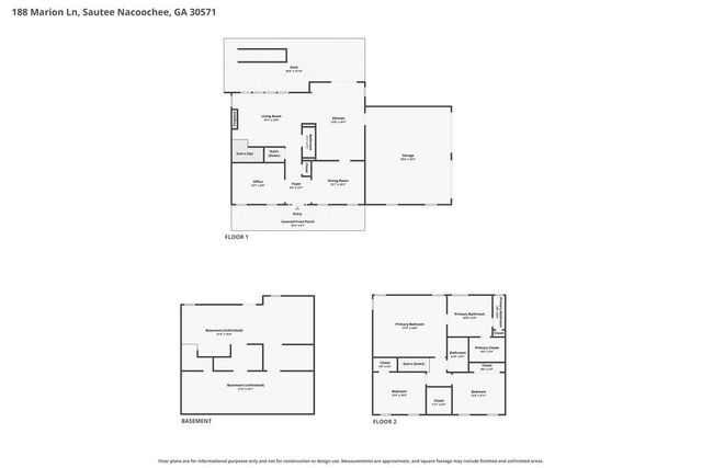 188 Marion Lane, Sautee Nacoochee, GA 30571