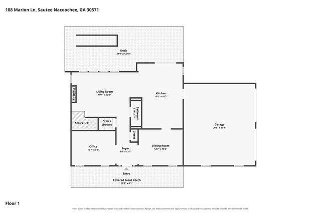 188 Marion Lane, Sautee Nacoochee, GA 30571