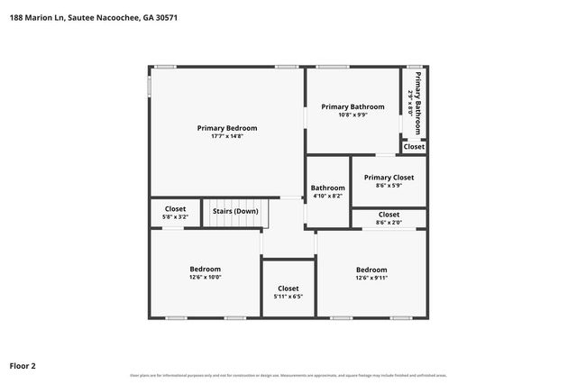 188 Marion Lane, Sautee Nacoochee, GA 30571