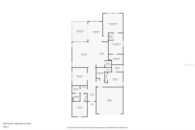 4567 TIVOLI DRIVE, Wesley Chapel, FL 33543