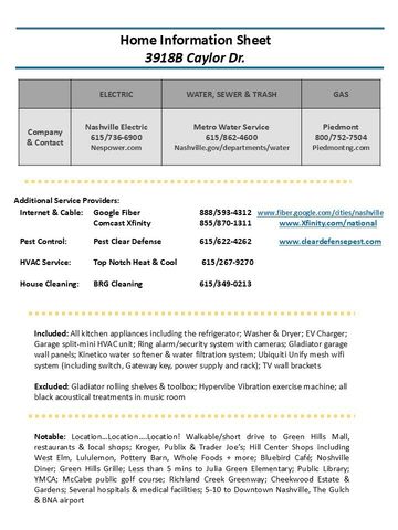 3918B Caylor Dr, Nashville, TN 37215