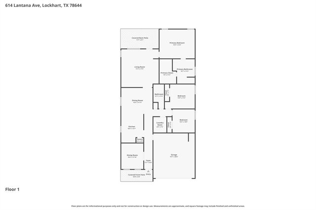 614 Lantana Ave, Lockhart, TX 78644