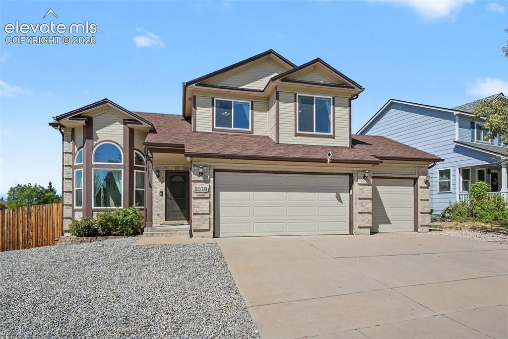 3310 Heather Glen Drive, Colorado Springs, CO 80922 — exterior