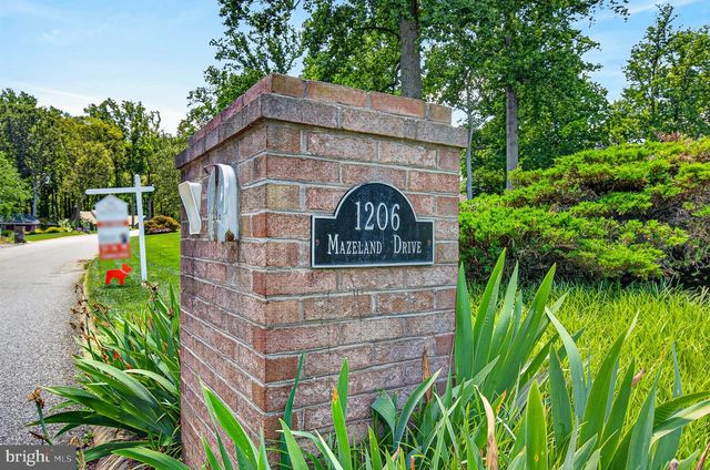 1206 MAZELAND DRIVE, Bel Air, MD 21015