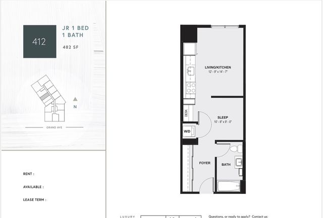 710 W Grand Avenue 412, Chicago, IL 60654