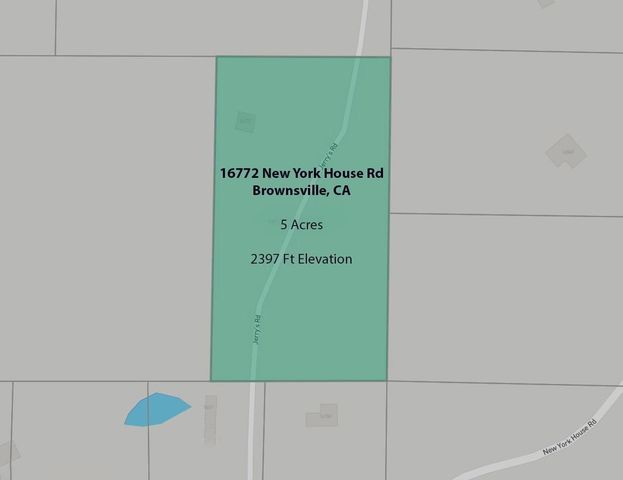 16772 New York House Rd, Brownsville, CA 95919