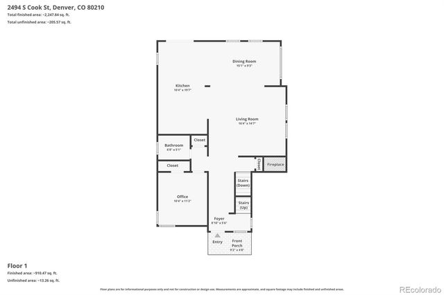2494 S Cook Street, Denver, CO 80210
