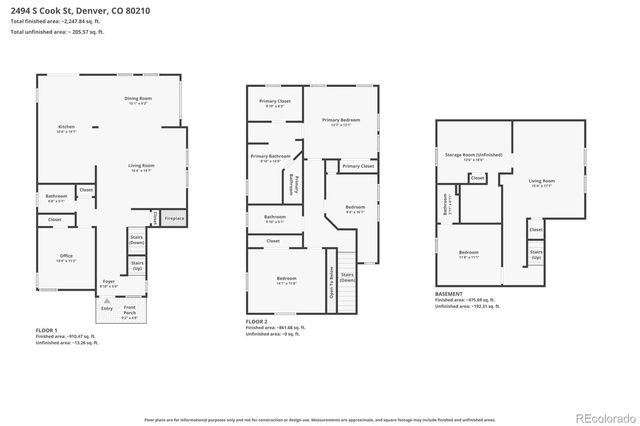 2494 S Cook Street, Denver, CO 80210