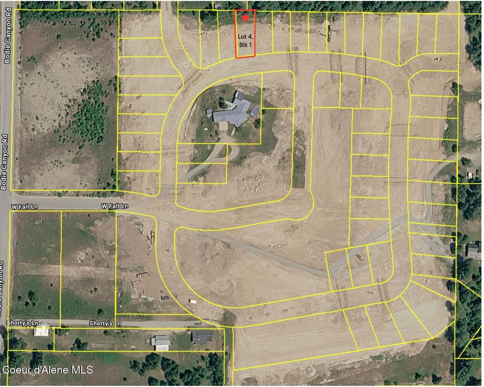 Lot 4,Blk1 Highlands at Bodie Canyon, Priest River, ID 83856
