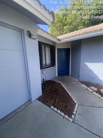 9926 Watermill Circle F, Boynton Beach, FL 33437