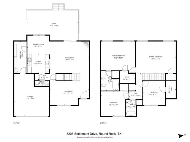 3206 Settlement DR, Round Rock, TX 78665
