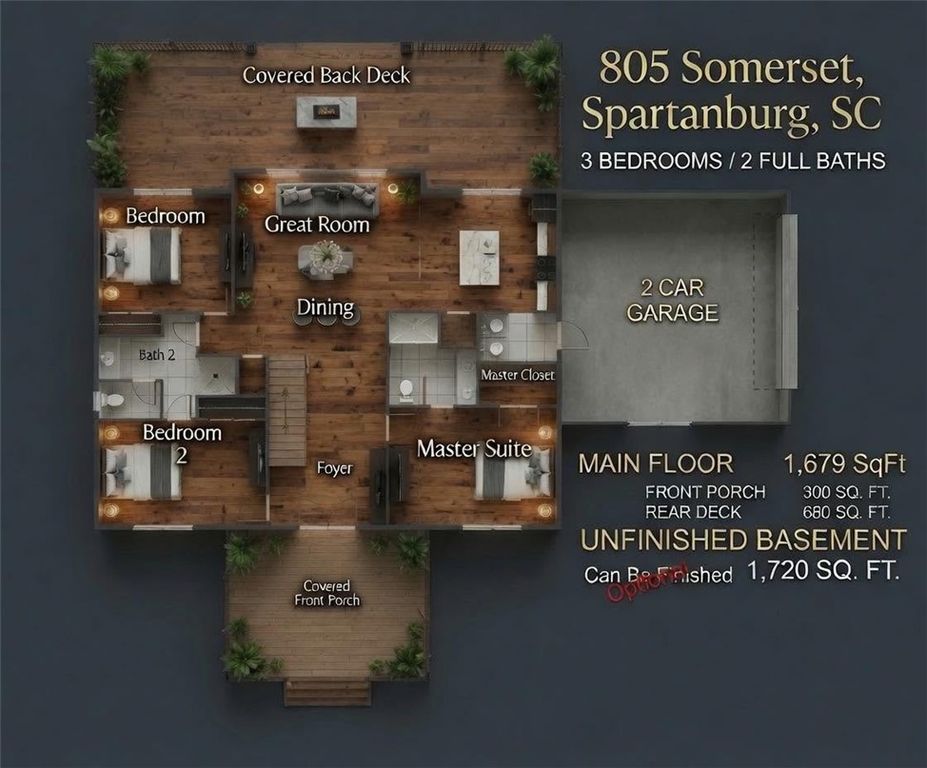 805 Somerset Place, Spartanburg, SC 29301