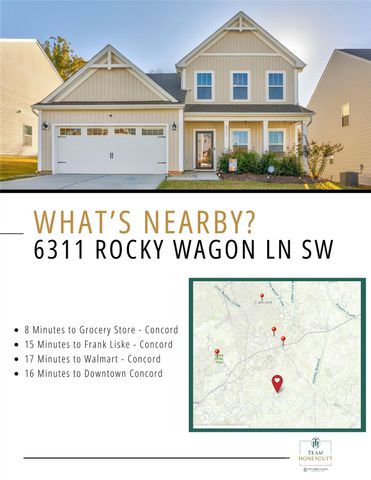 6311 Rocky Wagon Lane SW, Concord, NC 28025