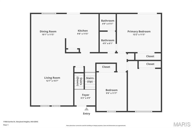 11950 Sarthe Drive, Maryland Heights, MO 63043