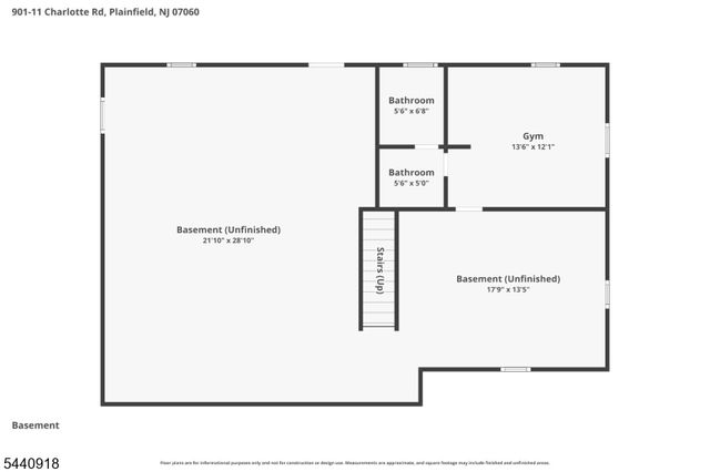 905 CHARLOTTE ROAD, Plainfield City, NJ 07060