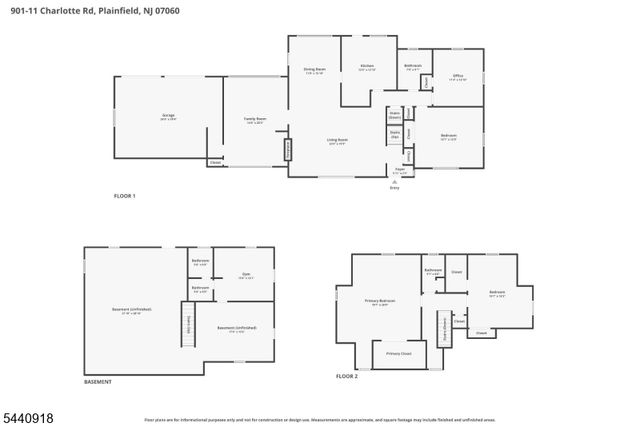 905 CHARLOTTE ROAD, Plainfield City, NJ 07060