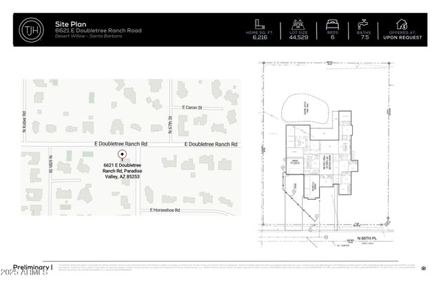6621 E Doubletree Ranch Road, Paradise Valley, AZ 85253