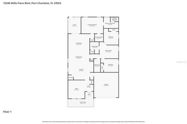 15240 MILLE FIORE BOULEVARD, Port Charlotte, FL 33953