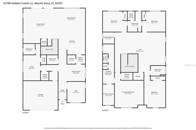 21709 HIDDEN CREEK LANE, Mount Dora, FL 32757