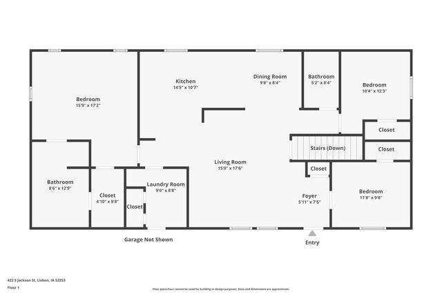 422 S Jackson Street, Lisbon, IA 52253