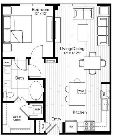 160 Birdsall Street 2214, Houston, TX 77007