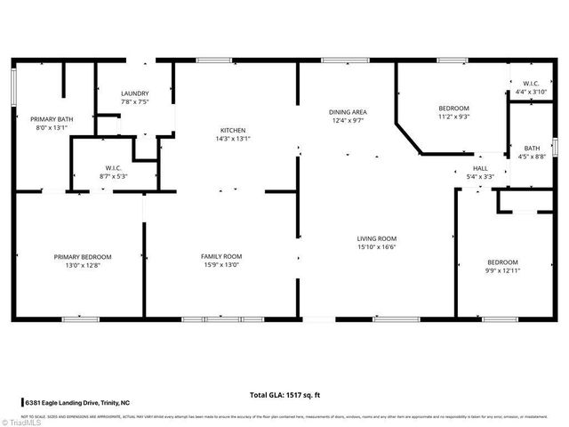 6381 Eagle Landing Drive, Trinity, NC 27370