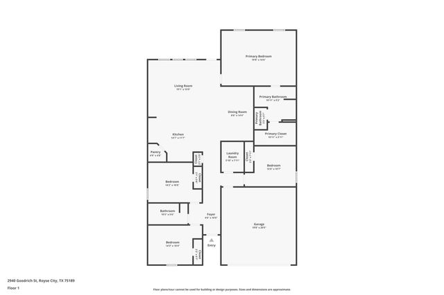 2940 Goodrich Street, Royse City, TX 75189