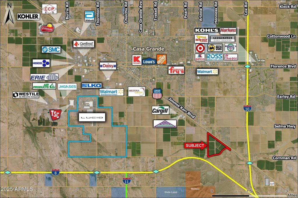 0 N I-10 and I-8 Highway -, Casa Grande, AZ 85193