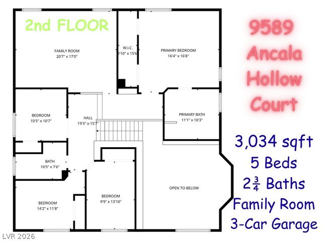 9589 Ancala Hollow Court, Las Vegas, NV 89148